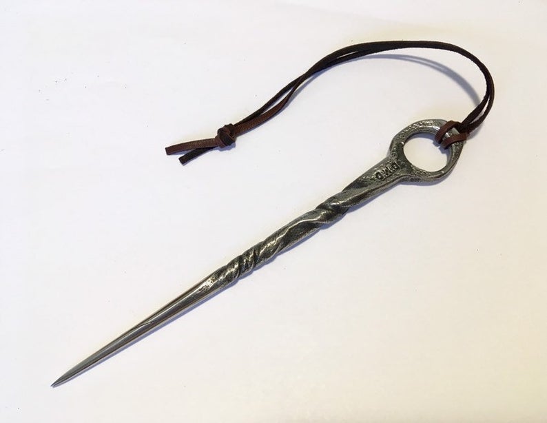 Marlin Spike, 6 Fid, Made to Order, Spiral, Hand-forged Reclaimed Tool  Steel, Sailing Boating Mariner Equipment, Paracord Knotting Tool 