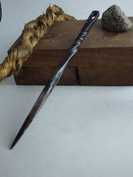 Marlin Spike, 6 Fid, Made to Order, Spiral, Hand-forged Reclaimed Tool  Steel, Sailing Boating Mariner Equipment, Paracord Knotting Tool -   Canada