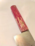 hand-forged Nakiri by Metals Artisan