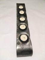 hand-forged 5-votive candle holder by Metals Artisan