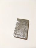 Sterling Silver Money Clip, Hand-Engraved Custom Word or Name, Unique Money Clip Gift, Made to Order by Design